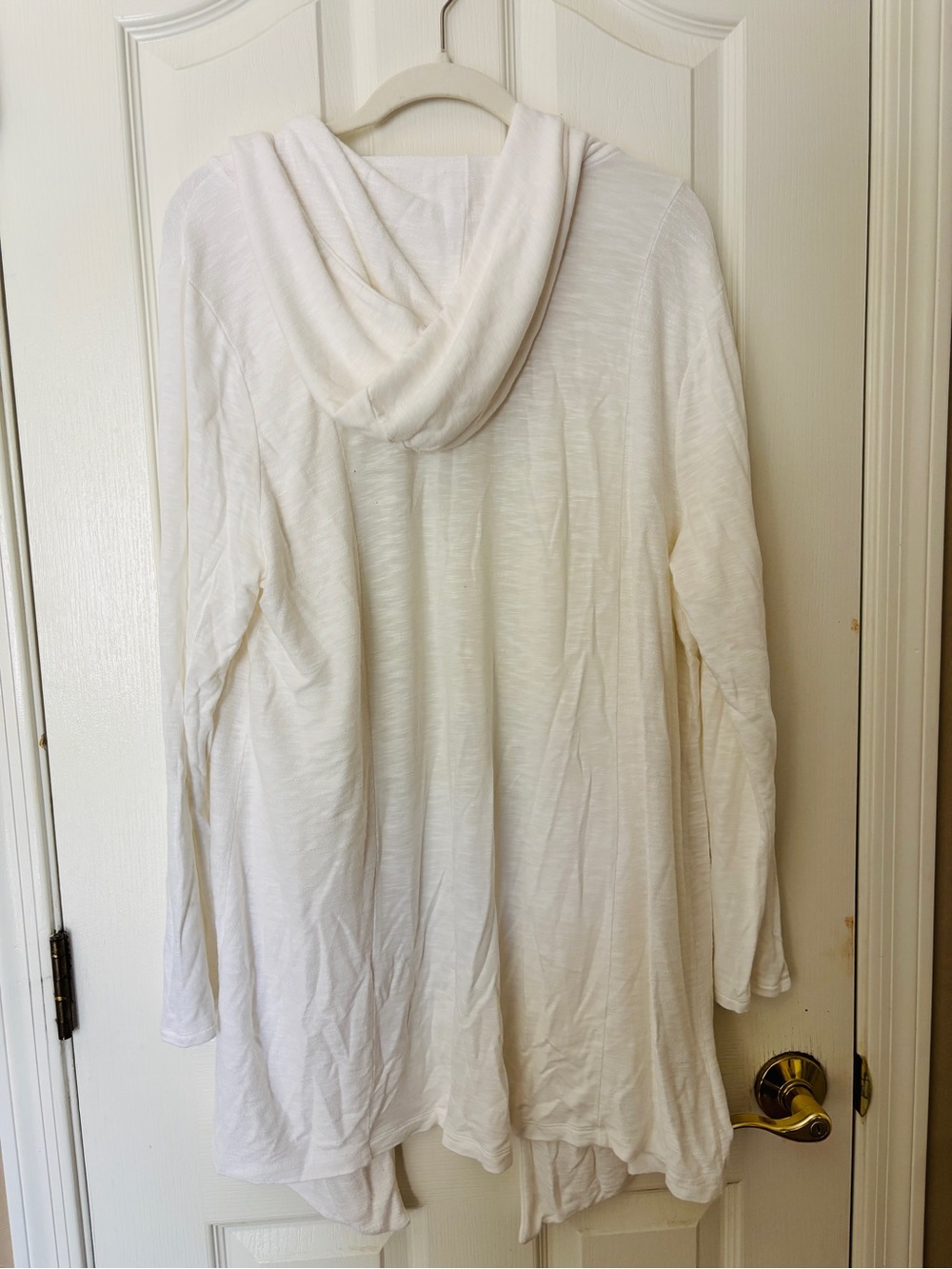 Soma Cream Hooded Robe Warm Women’s Size XL Luxury Spa - Picture 2 of 10